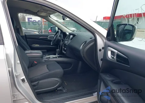 2019 Nissan Pathfinder Sv z USA, uszkodzony, nr VIN 5N1DR2MM9KC597212